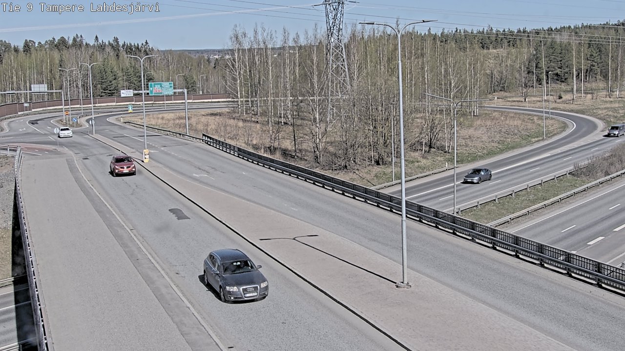 Kelikamerat Kuva Tie 9 Tampere, Lahdesjärvi, Tampere, Pirkanmaa