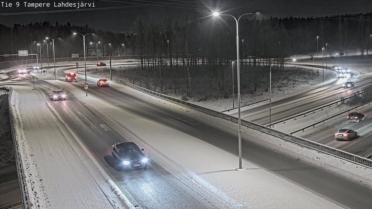 Weather Camera Image Road 9 Tampere, Lahdesjärvi, Tampere, Pirkanmaa