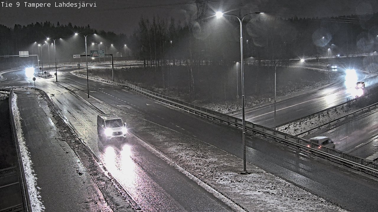 Weather Camera Image Väg 9 Tammerfors, Lahdesjärvi, Tampere, Pirkanmaa