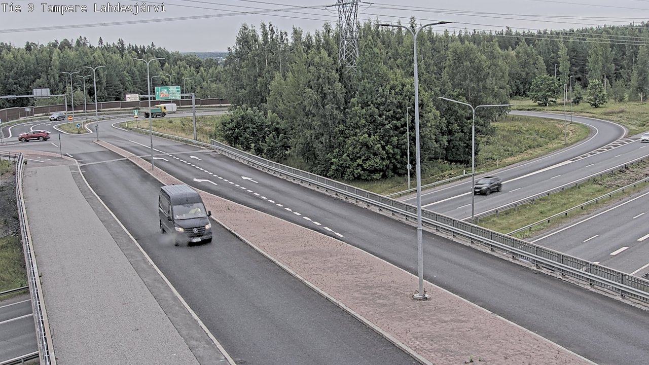 Weather Camera Image Road 9 Tampere, Lahdesjärvi, Tampere, Pirkanmaa