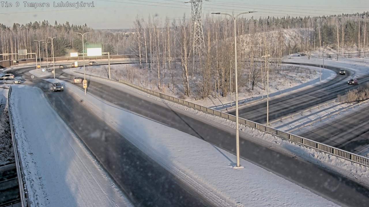 Weather Camera Image Road 9 Tampere, Lahdesjärvi, Tampere, Pirkanmaa
