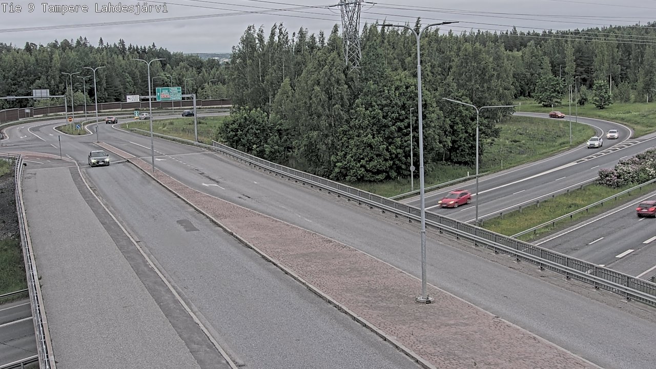 Kelikamerat Kuva Tie 9 Tampere, Lahdesjärvi, Tampere, Pirkanmaa