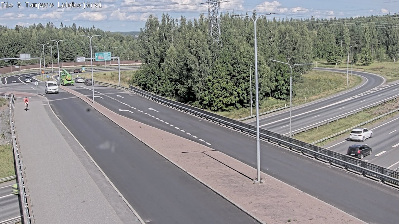 Kelikamerat Kuva Tie 9 Tampere, Lahdesjärvi, Tampere, Pirkanmaa