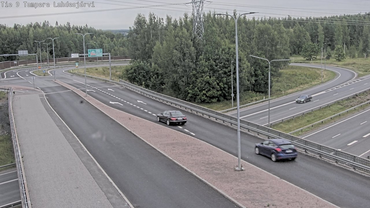 Weather Camera Image Road 9 Tampere, Lahdesjärvi, Tampere, Pirkanmaa