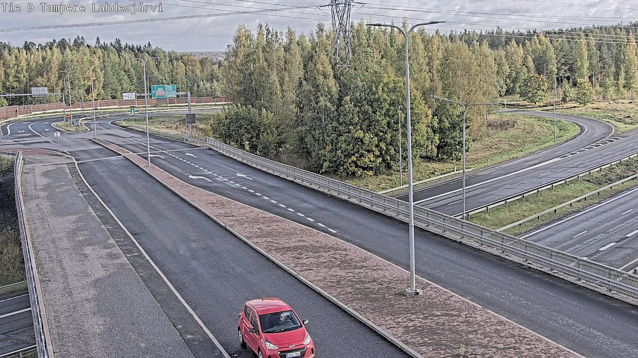 Kelikamerat Kuva Tie 9 Tampere, Lahdesjärvi, Tampere, Pirkanmaa