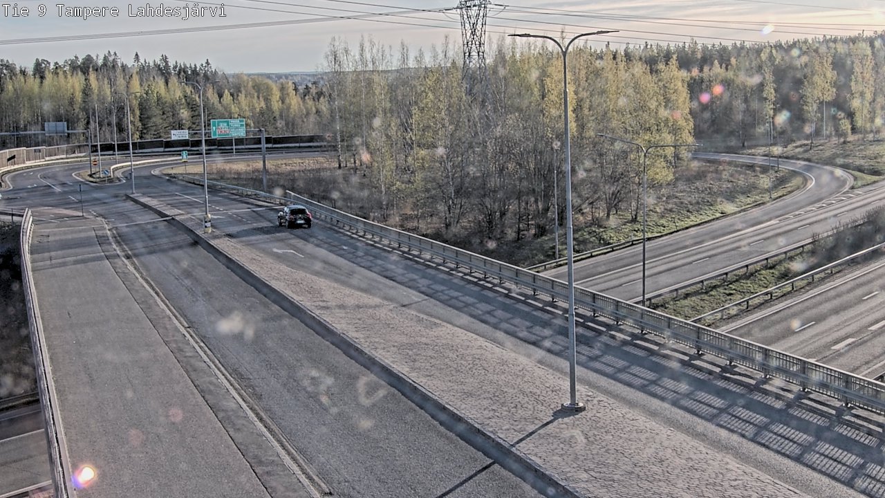 Kelikamerat Kuva Tie 9 Tampere, Lahdesjärvi, Tampere, Pirkanmaa