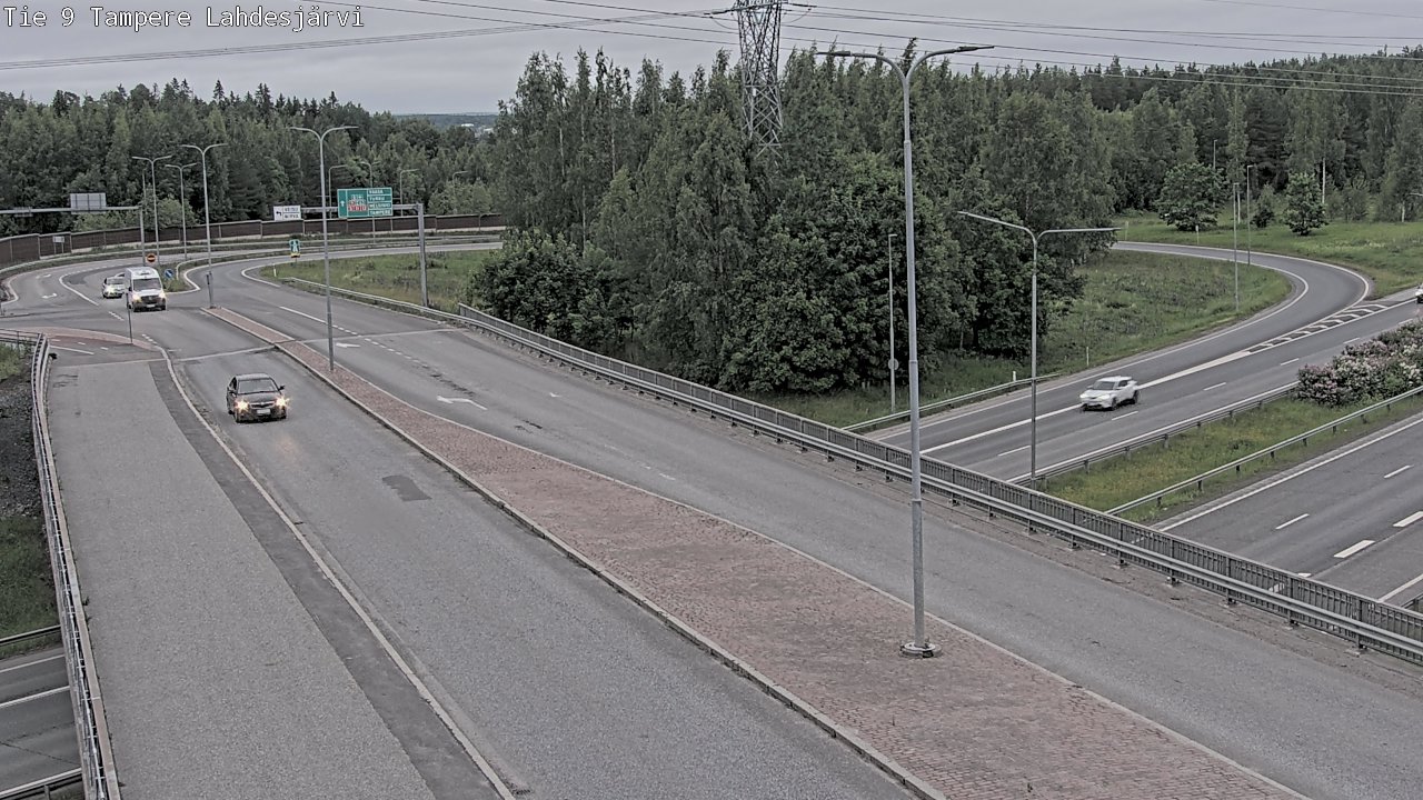Kelikamerat Kuva Tie 9 Tampere, Lahdesjärvi, Tampere, Pirkanmaa
