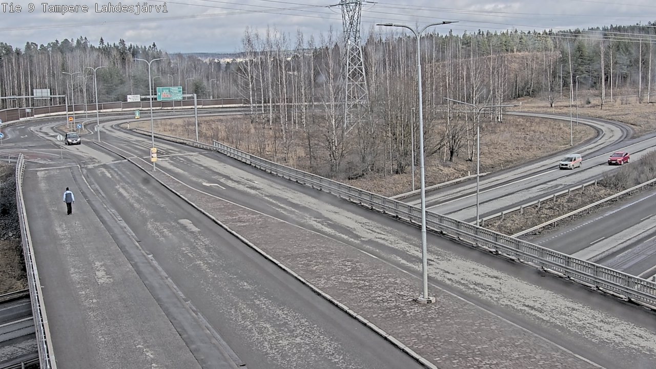 Weather Camera Image Road 9 Tampere, Lahdesjärvi, Tampere, Pirkanmaa
