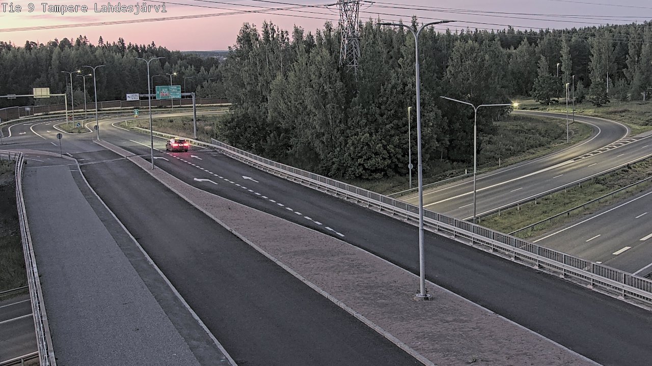 Kelikamerat Kuva Tie 9 Tampere, Lahdesjärvi, Tampere, Pirkanmaa