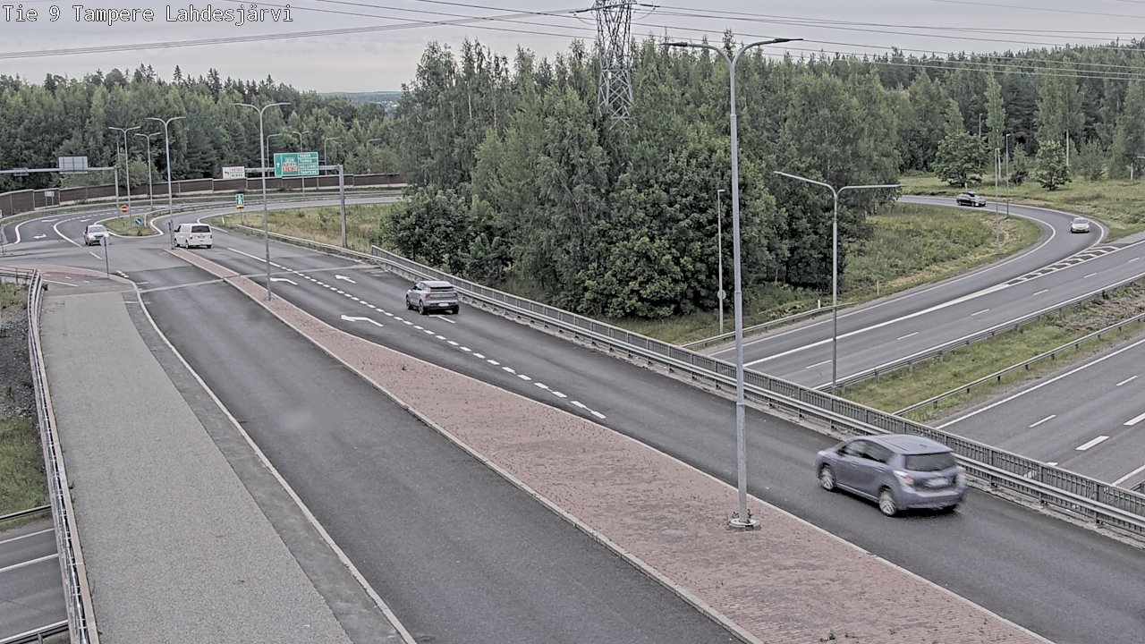 Weather Camera Image Road 9 Tampere, Lahdesjärvi, Tampere, Pirkanmaa