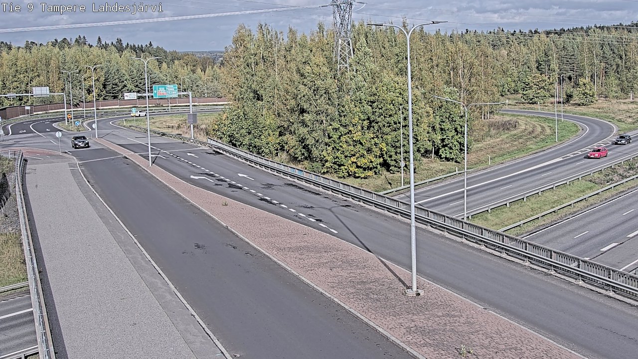 Weather Camera Image Road 9 Tampere, Lahdesjärvi, Tampere, Pirkanmaa