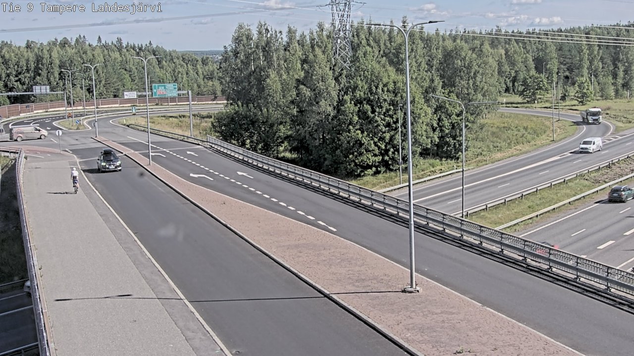 Kelikamerat Kuva Tie 9 Tampere, Lahdesjärvi, Tampere, Pirkanmaa
