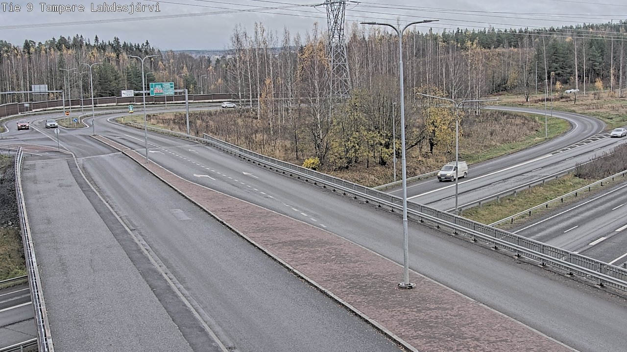 Kelikamerat Kuva Tie 9 Tampere, Lahdesjärvi, Tampere, Pirkanmaa