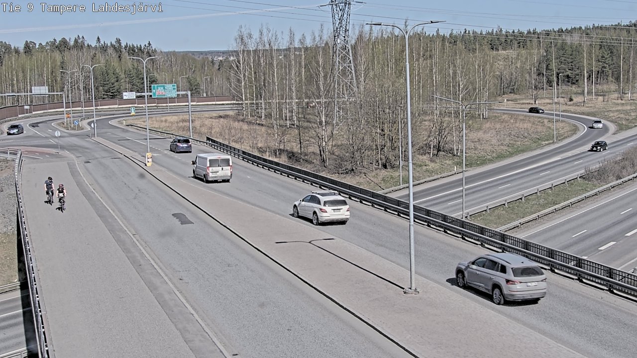 Kelikamerat Kuva Tie 9 Tampere, Lahdesjärvi, Tampere, Pirkanmaa