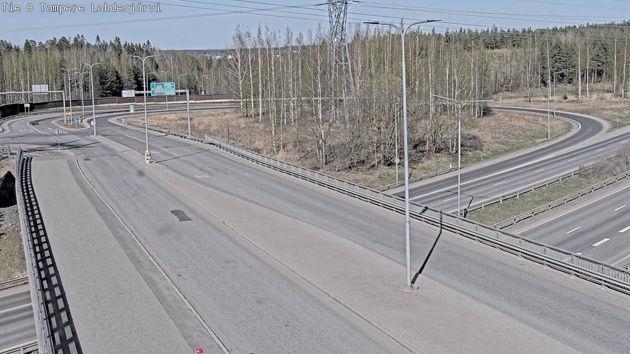 Kelikamerat Kuva Tie 9 Tampere, Lahdesjärvi, Tampere, Pirkanmaa