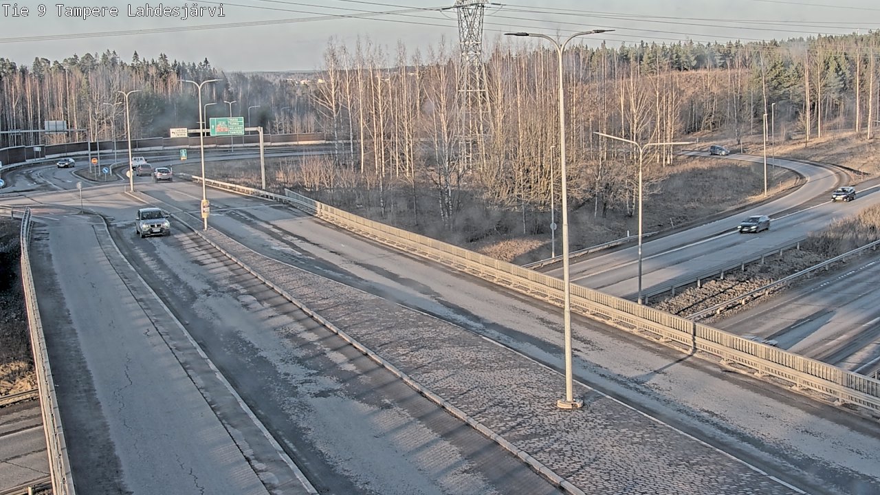 Weather Camera Image Road 9 Tampere, Lahdesjärvi, Tampere, Pirkanmaa