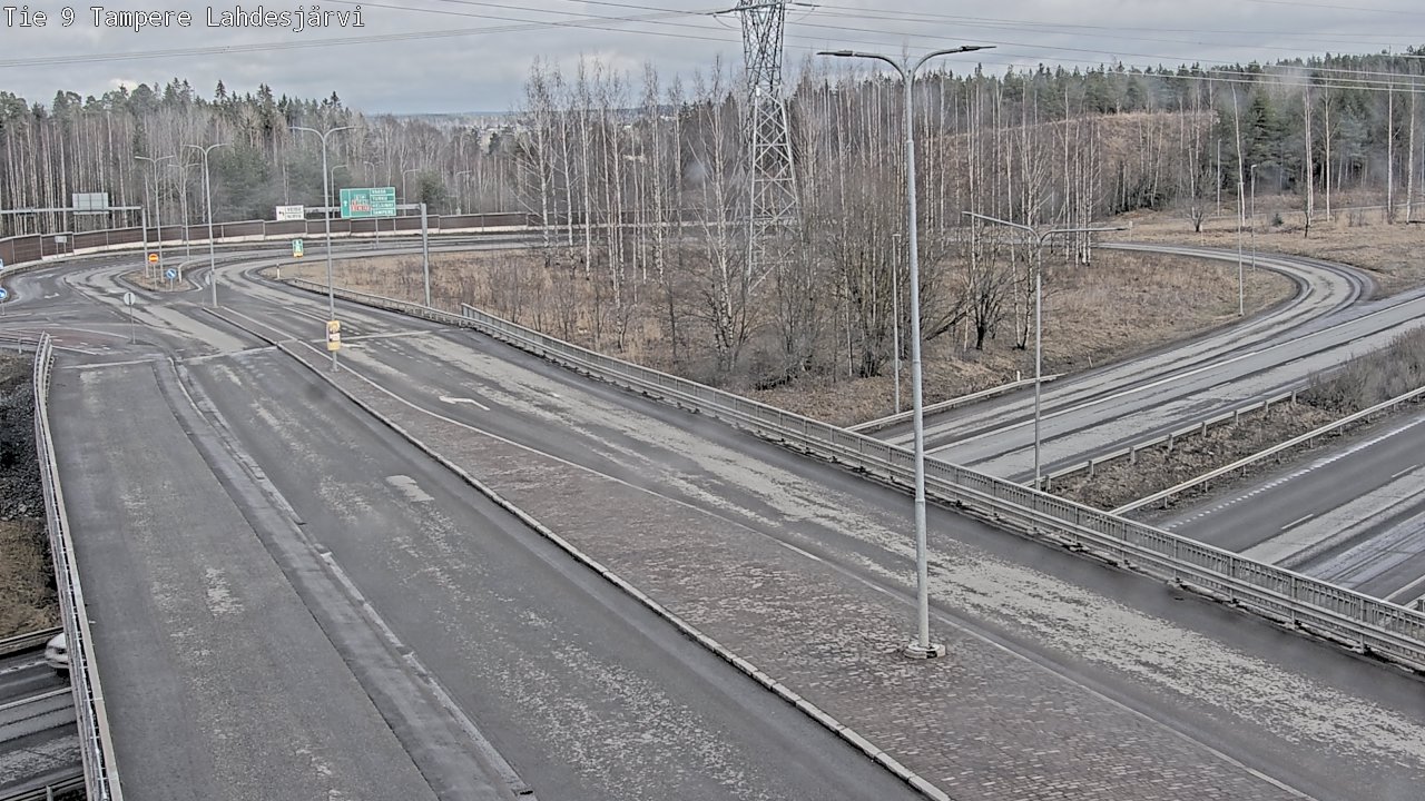 Weather Camera Image Road 9 Tampere, Lahdesjärvi, Tampere, Pirkanmaa