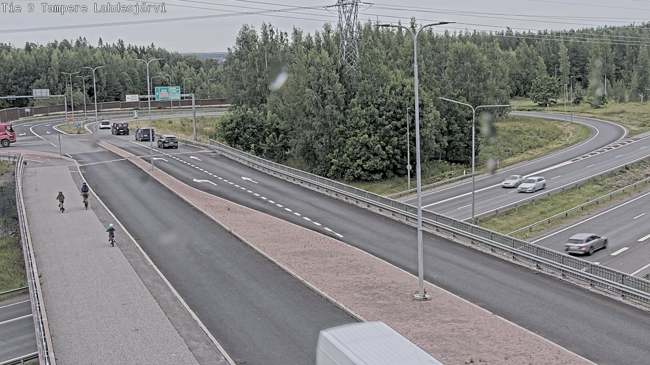 Weather Camera Image Road 9 Tampere, Lahdesjärvi, Tampere, Pirkanmaa