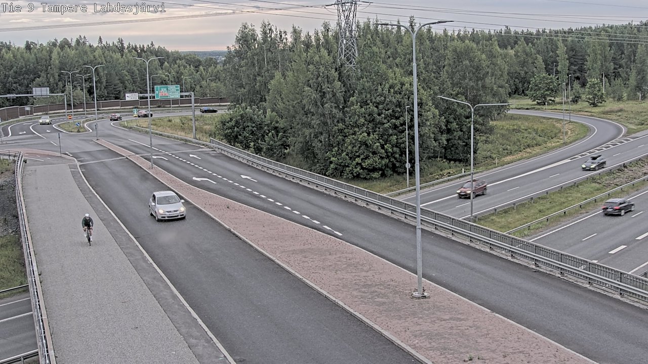 Weather Camera Image Road 9 Tampere, Lahdesjärvi, Tampere, Pirkanmaa