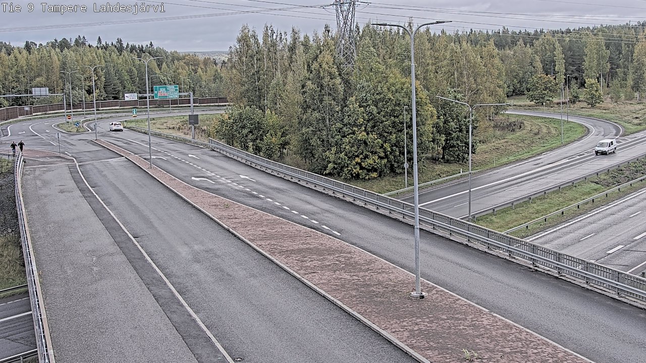 Weather Camera Image Road 9 Tampere, Lahdesjärvi, Tampere, Pirkanmaa