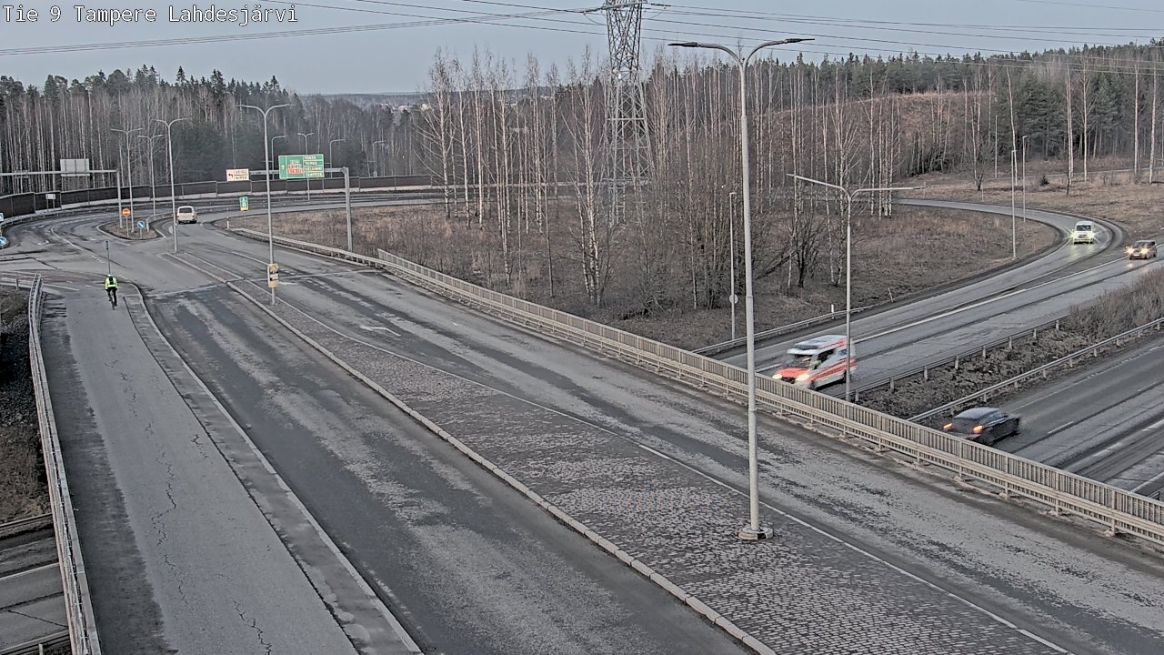 Weather Camera Image Road 9 Tampere, Lahdesjärvi, Tampere, Pirkanmaa