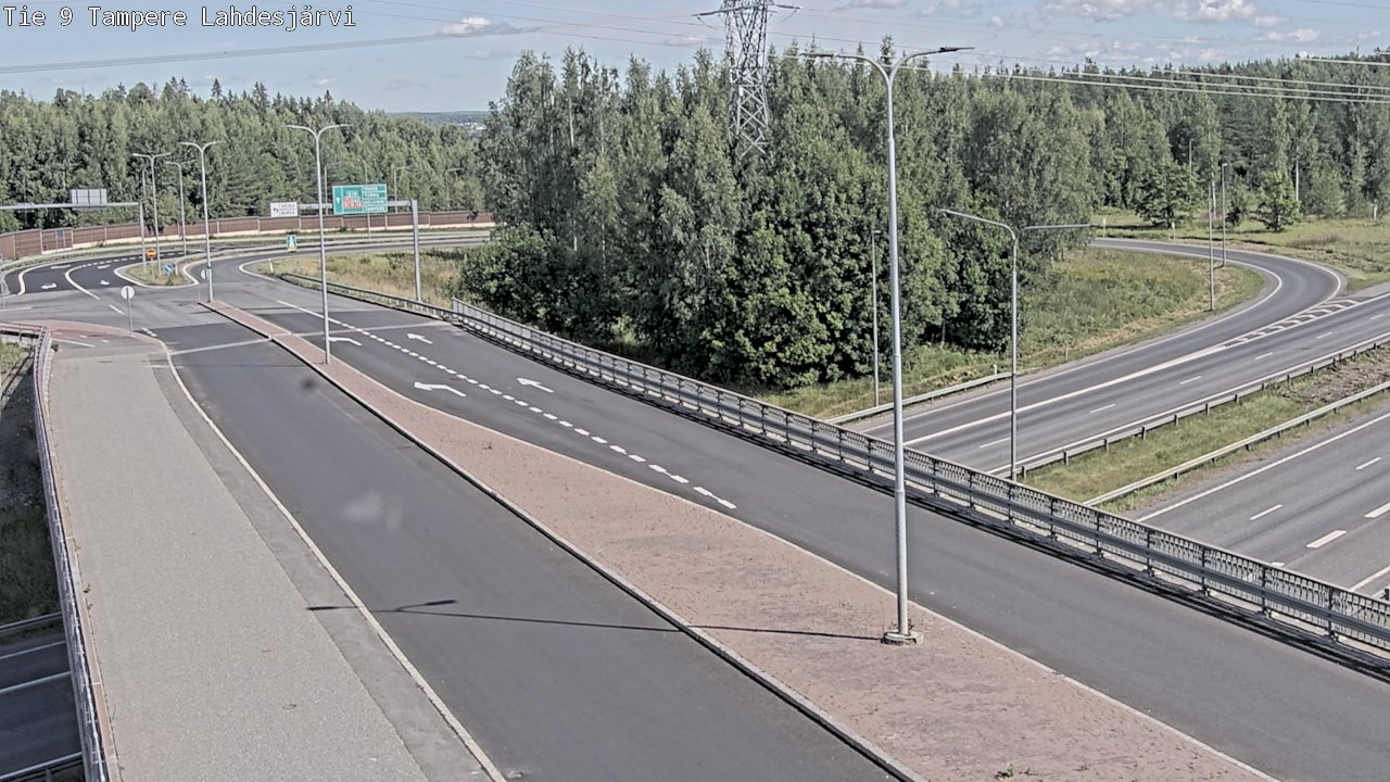 Kelikamerat Kuva Tie 9 Tampere, Lahdesjärvi, Tampere, Pirkanmaa