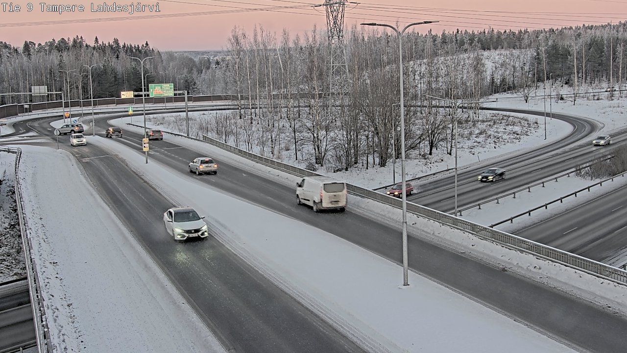 Weather Camera Image Road 9 Tampere, Lahdesjärvi, Tampere, Pirkanmaa
