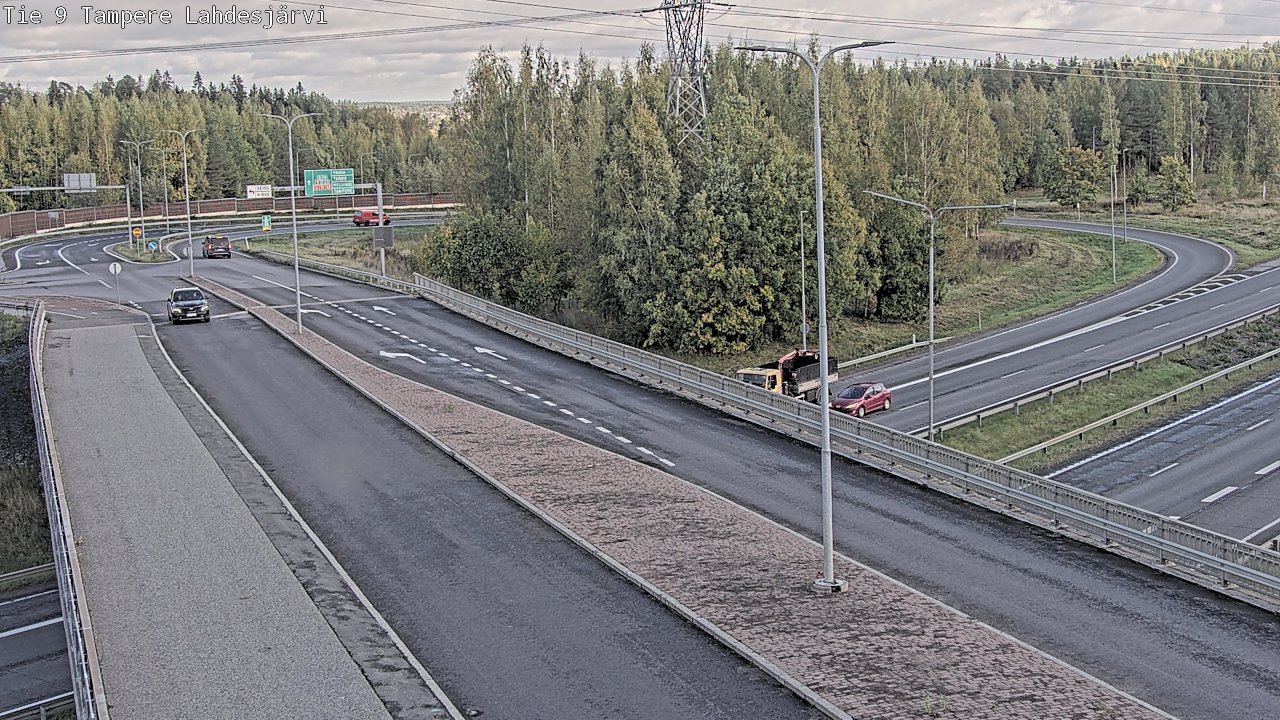 Kelikamerat Kuva Tie 9 Tampere, Lahdesjärvi, Tampere, Pirkanmaa