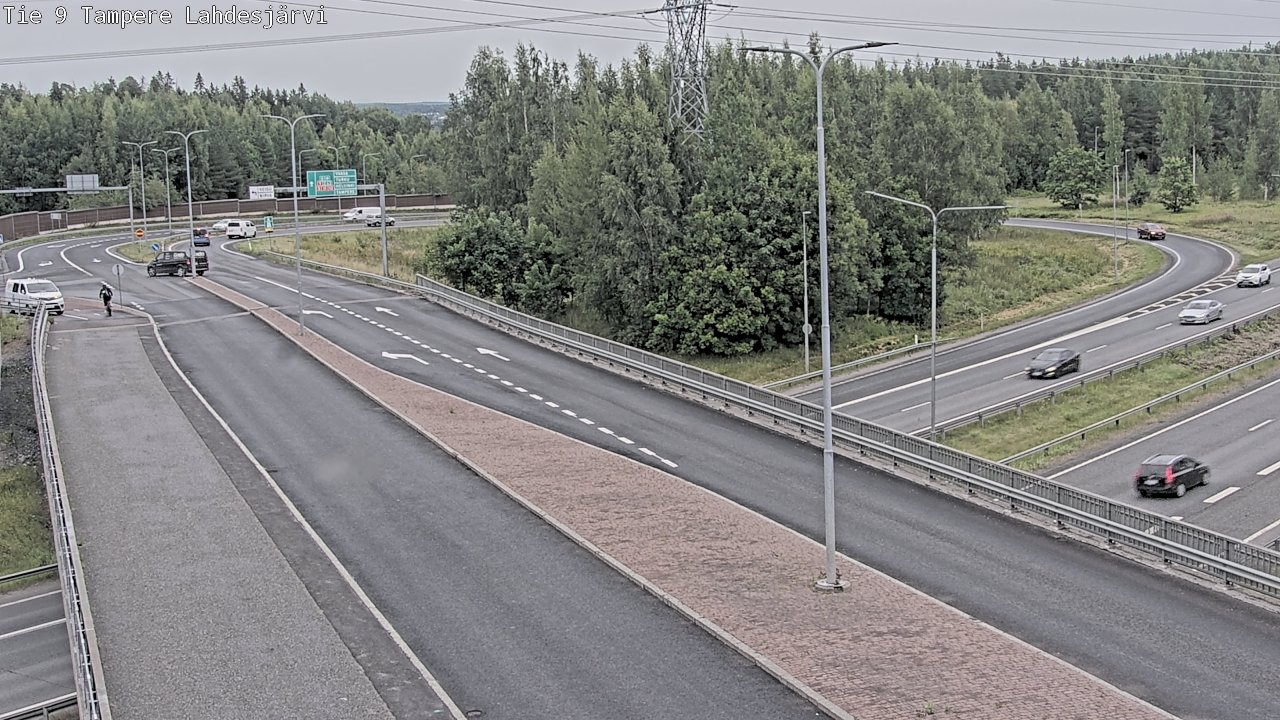 Weather Camera Image Road 9 Tampere, Lahdesjärvi, Tampere, Pirkanmaa