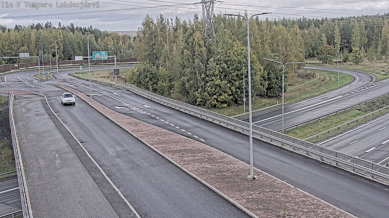 Weather Camera Image Road 9 Tampere, Lahdesjärvi, Tampere, Pirkanmaa