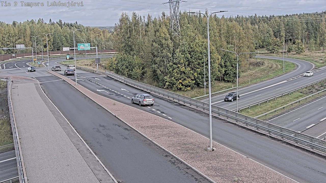 Weather Camera Image Road 9 Tampere, Lahdesjärvi, Tampere, Pirkanmaa