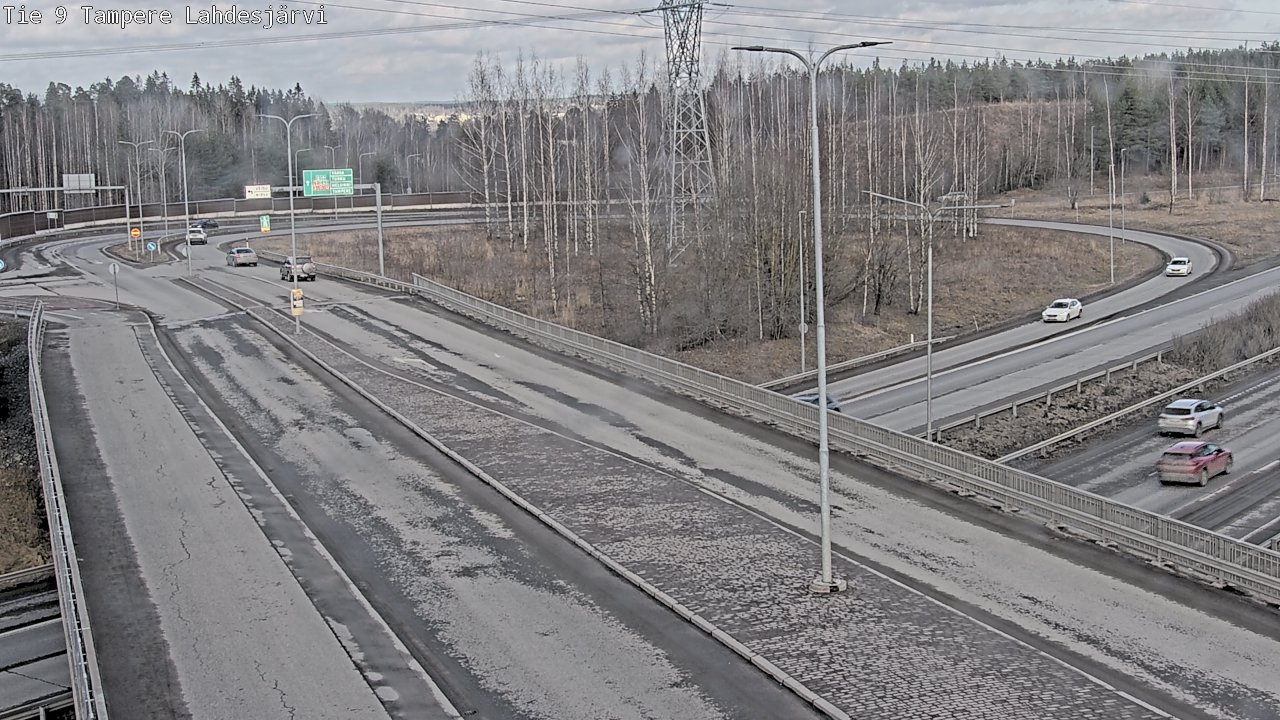 Weather Camera Image Road 9 Tampere, Lahdesjärvi, Tampere, Pirkanmaa