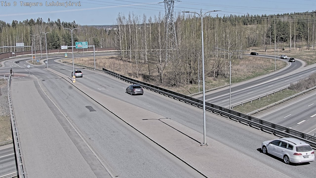 Kelikamerat Kuva Tie 9 Tampere, Lahdesjärvi, Tampere, Pirkanmaa