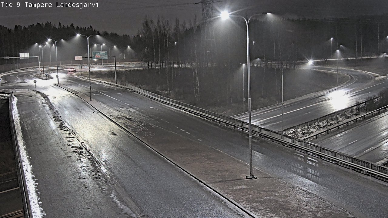Weather Camera Image Väg 9 Tammerfors, Lahdesjärvi, Tampere, Pirkanmaa