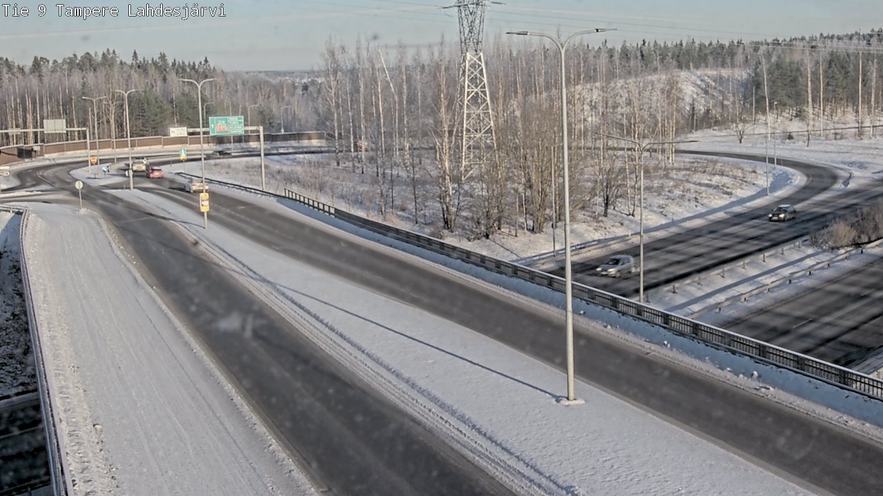Weather Camera Image Road 9 Tampere, Lahdesjärvi, Tampere, Pirkanmaa
