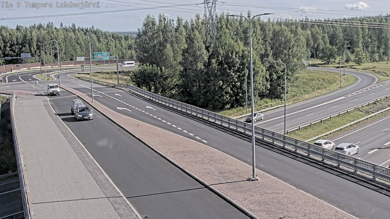 Kelikamerat Kuva Tie 9 Tampere, Lahdesjärvi, Tampere, Pirkanmaa