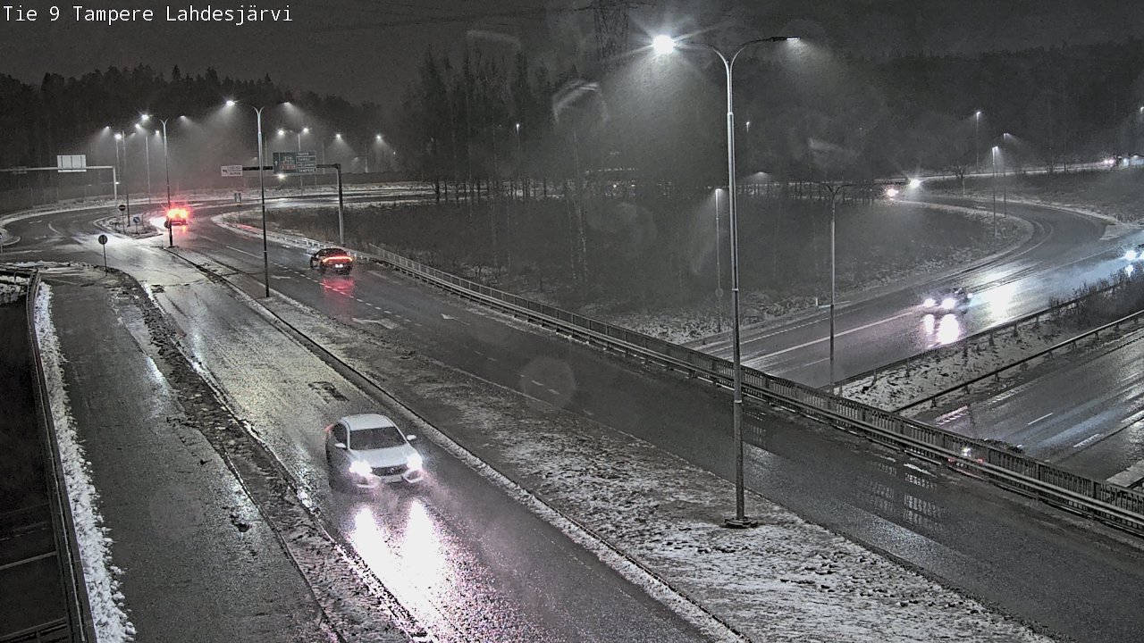 Weather Camera Image Väg 9 Tammerfors, Lahdesjärvi, Tampere, Pirkanmaa
