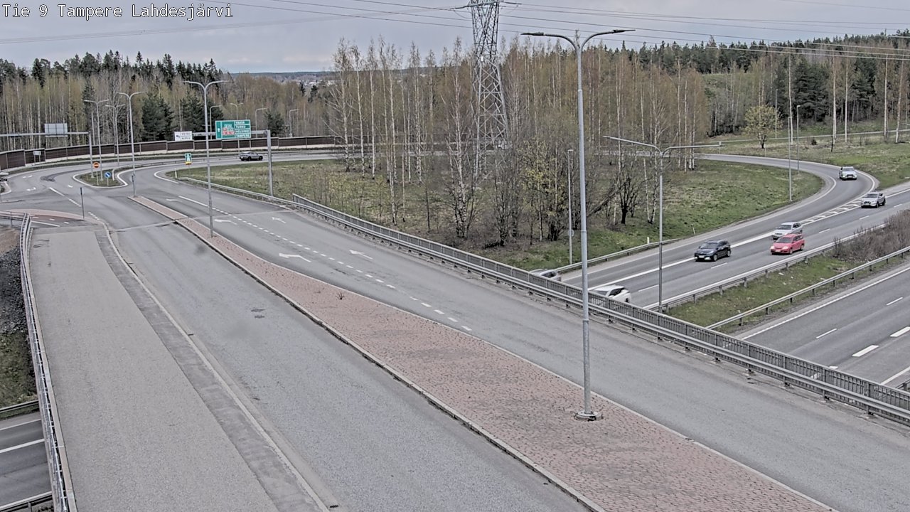 Weather Camera Image Road 9 Tampere, Lahdesjärvi, Tampere, Pirkanmaa