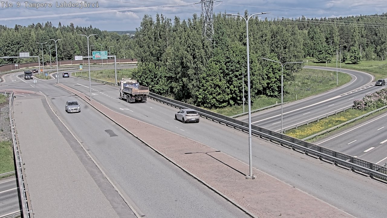 Kelikamerat Kuva Tie 9 Tampere, Lahdesjärvi, Tampere, Pirkanmaa