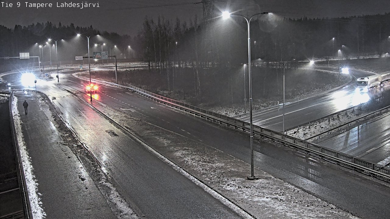 Weather Camera Image Väg 9 Tammerfors, Lahdesjärvi, Tampere, Pirkanmaa
