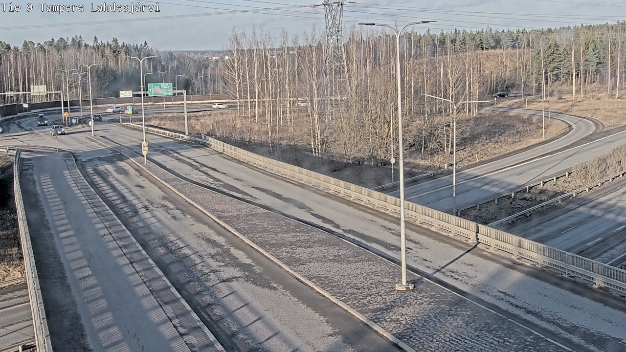 Weather Camera Image Road 9 Tampere, Lahdesjärvi, Tampere, Pirkanmaa