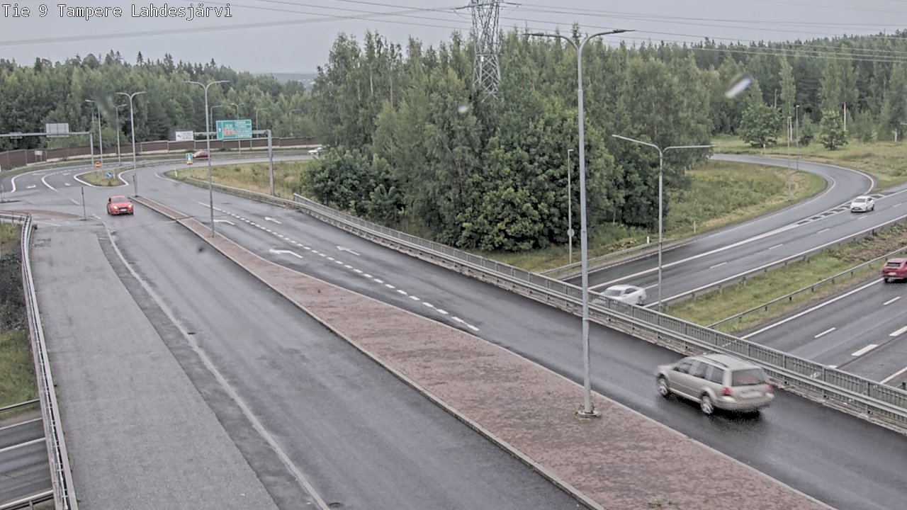 Weather Camera Image Road 9 Tampere, Lahdesjärvi, Tampere, Pirkanmaa