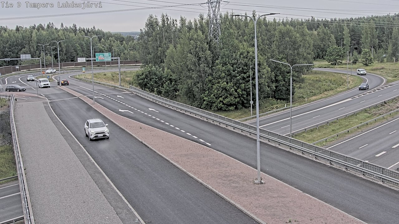 Weather Camera Image Road 9 Tampere, Lahdesjärvi, Tampere, Pirkanmaa
