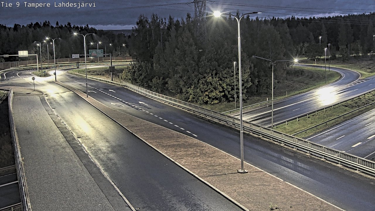 Weather Camera Image Road 9 Tampere, Lahdesjärvi, Tampere, Pirkanmaa