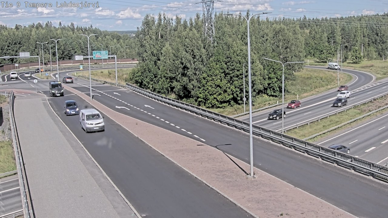 Kelikamerat Kuva Tie 9 Tampere, Lahdesjärvi, Tampere, Pirkanmaa