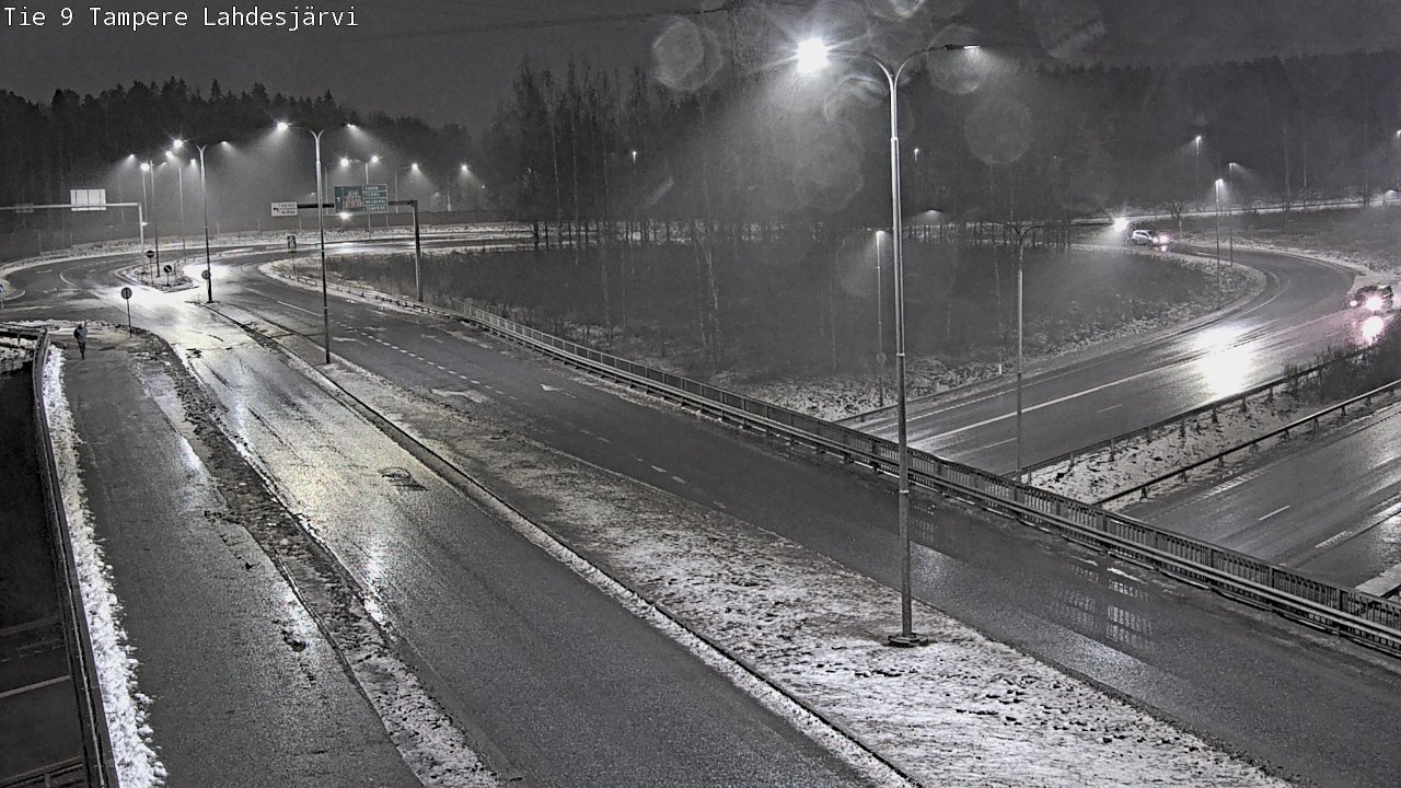 Weather Camera Image Väg 9 Tammerfors, Lahdesjärvi, Tampere, Pirkanmaa