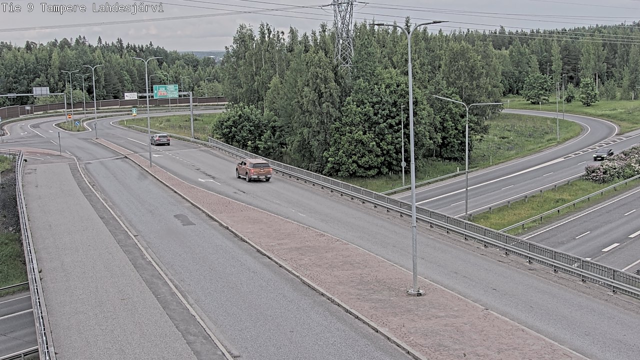 Kelikamerat Kuva Tie 9 Tampere, Lahdesjärvi, Tampere, Pirkanmaa
