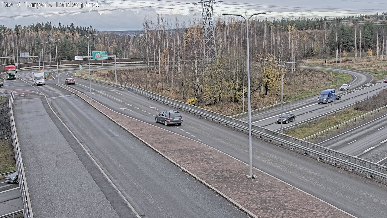 Kelikamerat Kuva Tie 9 Tampere, Lahdesjärvi, Tampere, Pirkanmaa