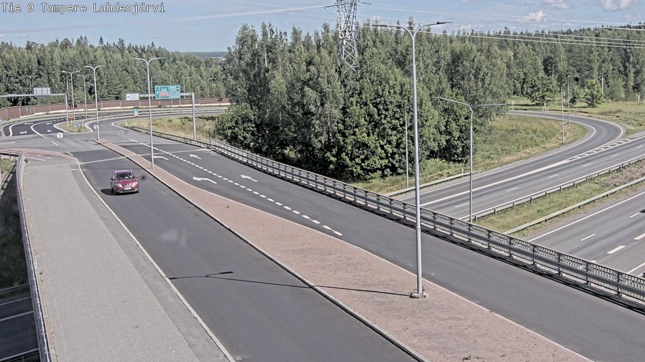 Kelikamerat Kuva Tie 9 Tampere, Lahdesjärvi, Tampere, Pirkanmaa