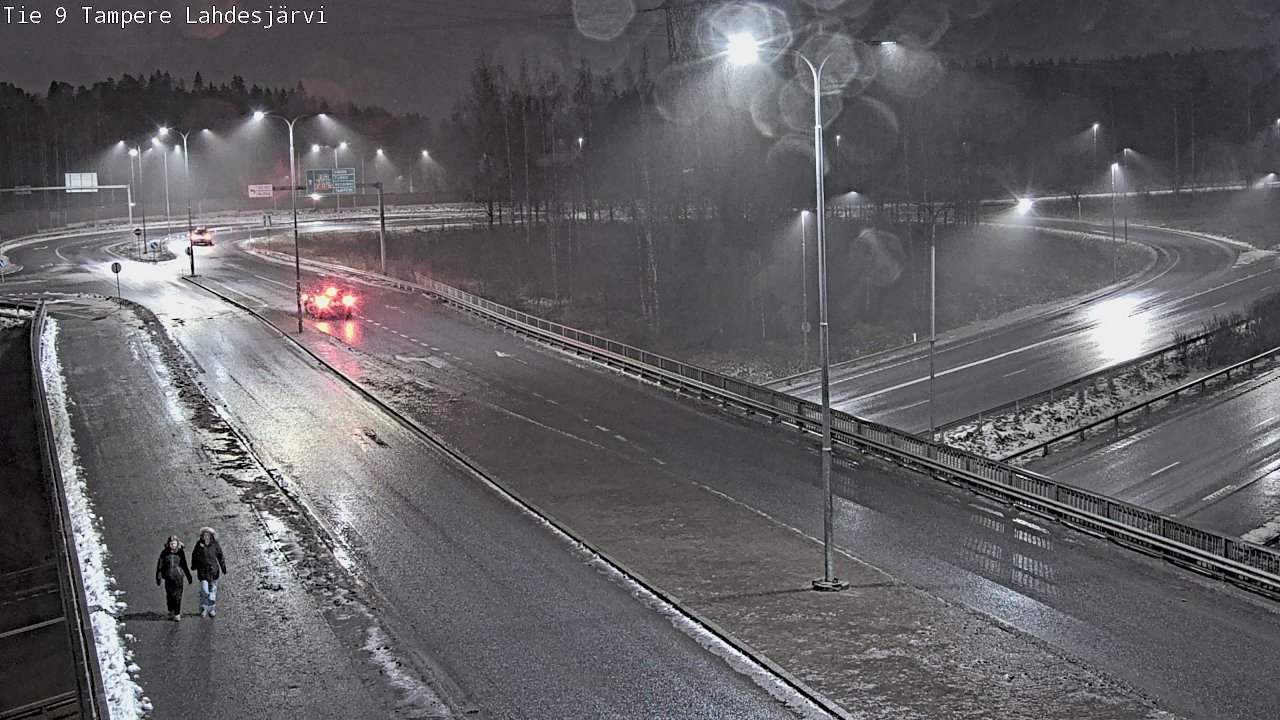 Weather Camera Image Väg 9 Tammerfors, Lahdesjärvi, Tampere, Pirkanmaa